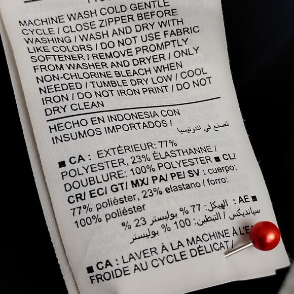 Old Navy Active Powersoft Sweatshirt Full Zip Small Navy GoDry Mock Neck Pockers - Picture 15 of 16